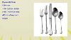 Oneida Michelangelo 66 Piece Service for 12 Flatware Set With Mahogany Chest.